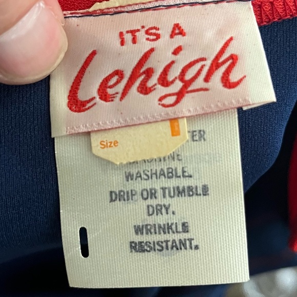 Vintage LeHigh 3/4 Sleeve Dress w/ Shoulder Pads Size *18 - Picture 11 of 13